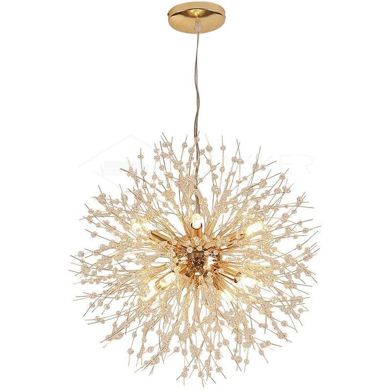 Crystal Dandelion Chandelier – detail 36