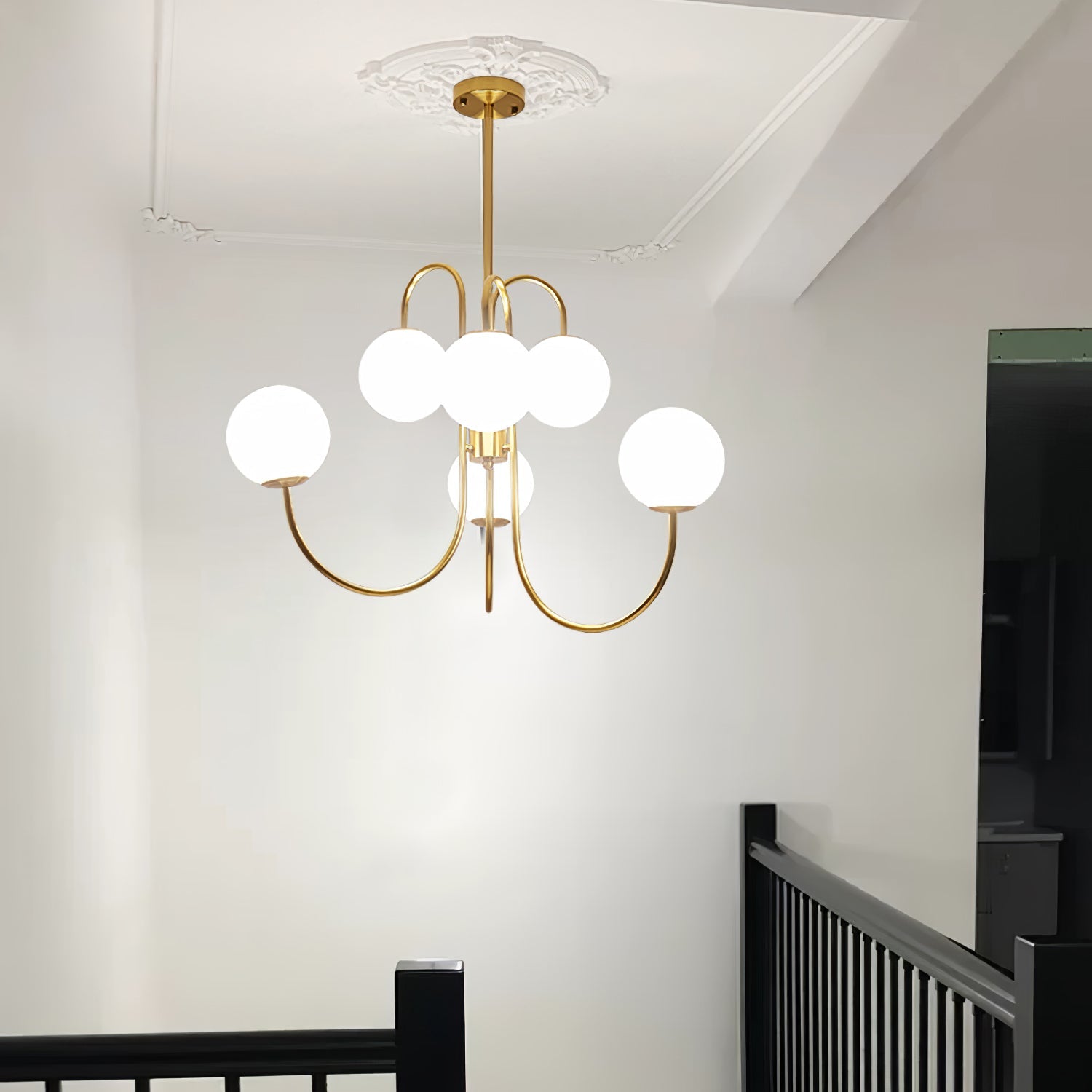 Lampadario globo Zouessi