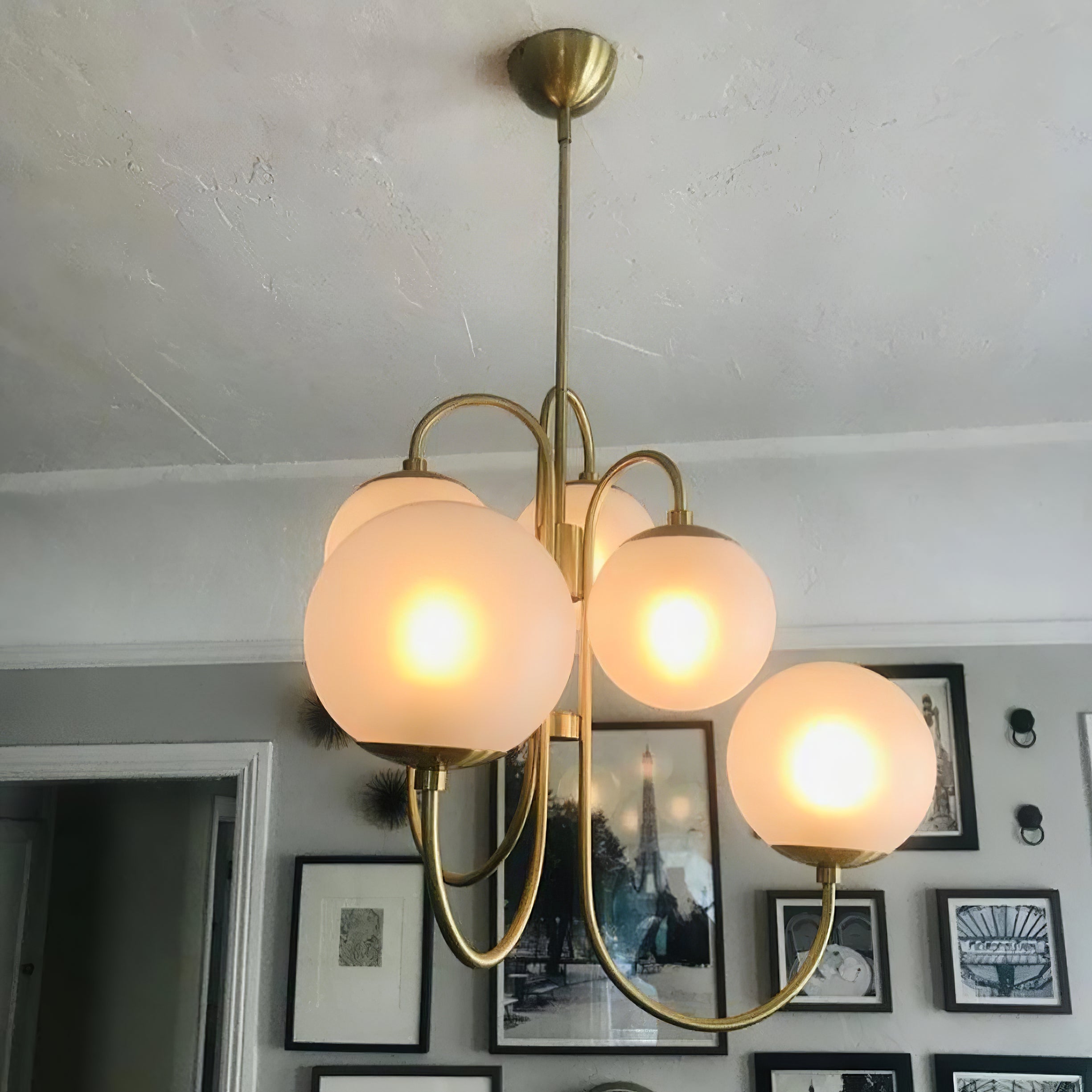 Lampadario globo Zouessi
