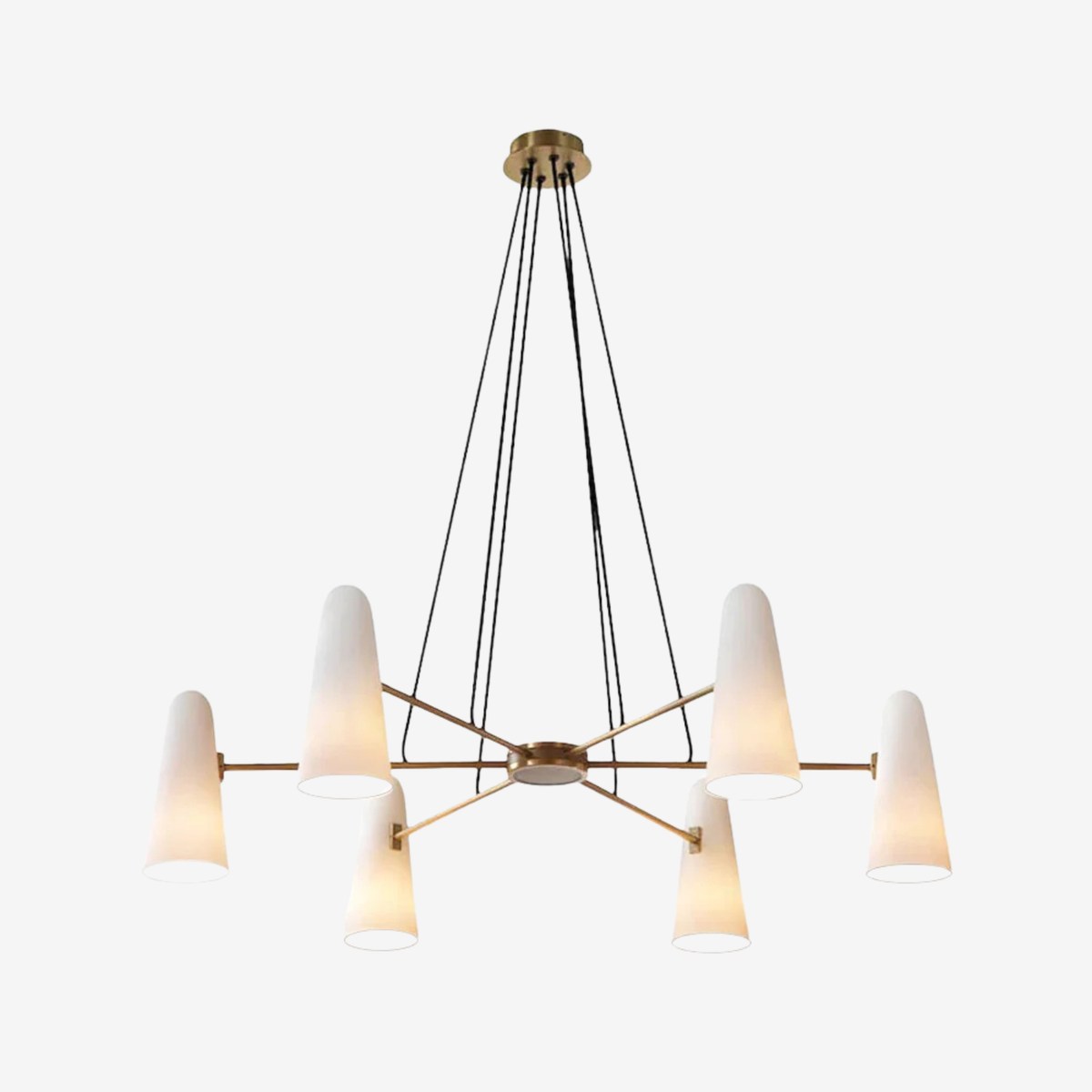 Lampadario a bracci Deleleo