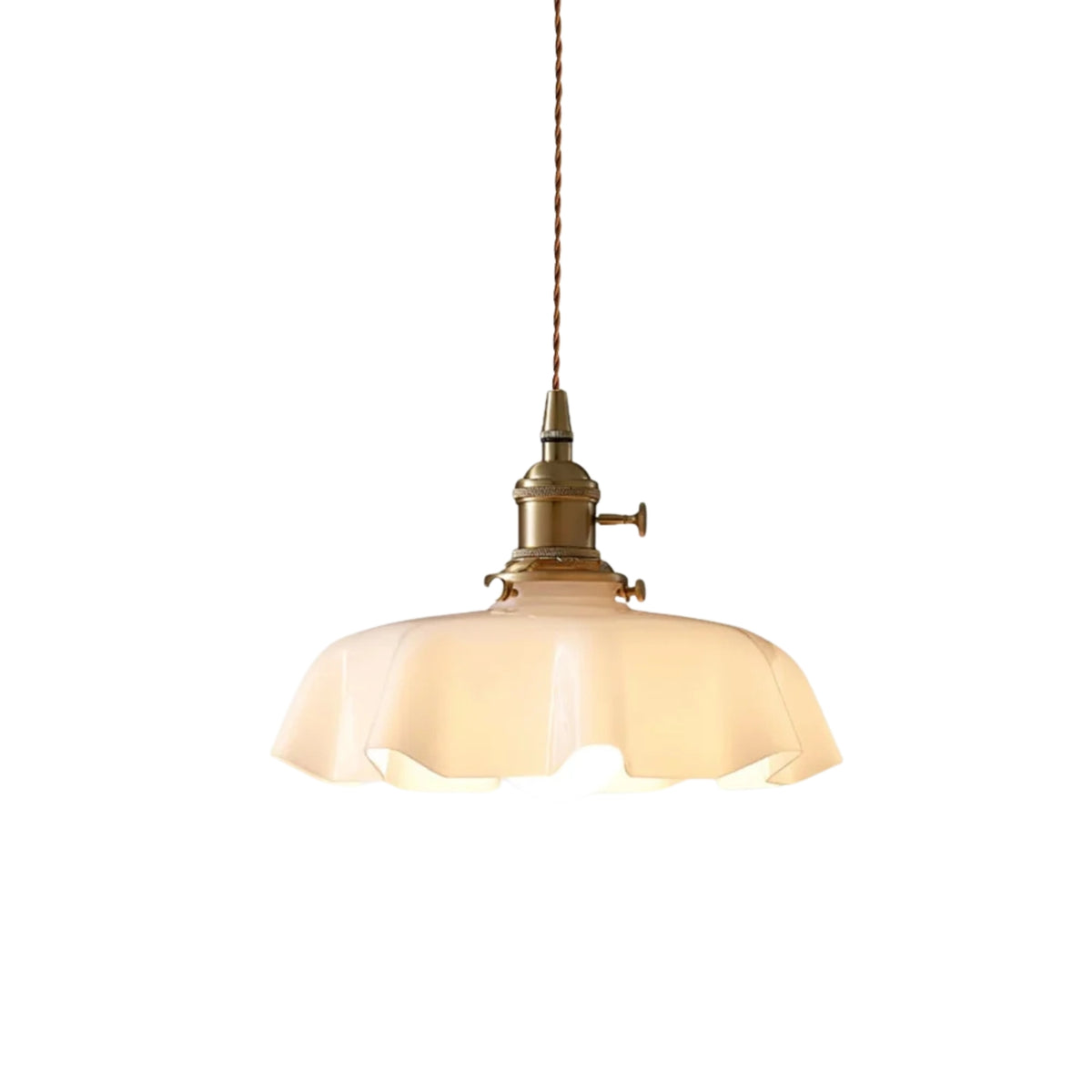 Lampada a sospensione vintage Ameliro