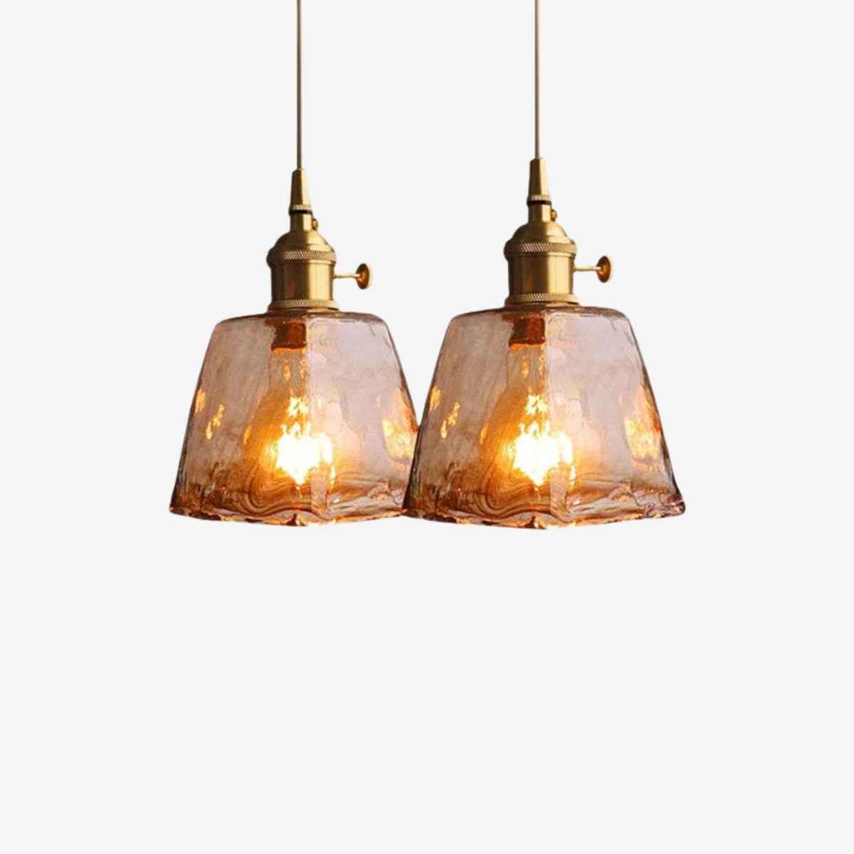 Lampada a sospensione vintage Zeliaro