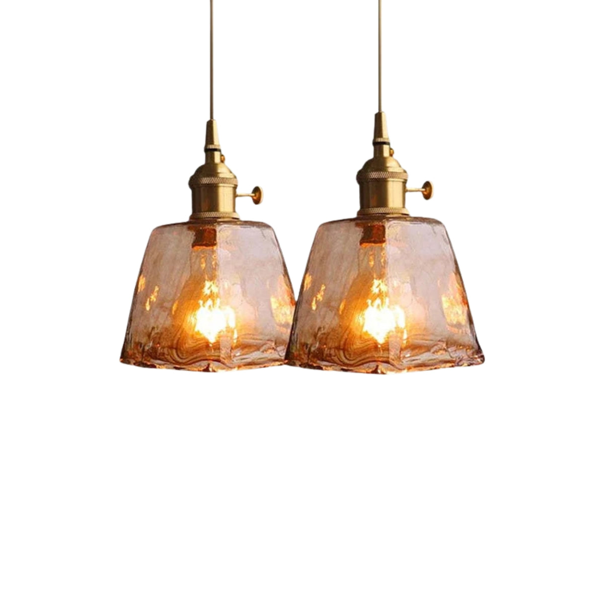 Lampada a sospensione vintage Zeliaro