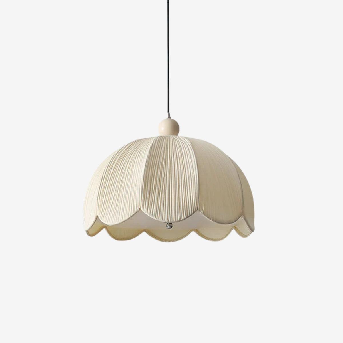 Lampada a sospensione plissettata Morinario