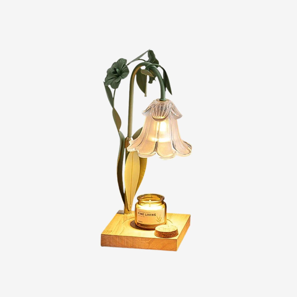 Lampada da tavolo scaldacandela Dolimo