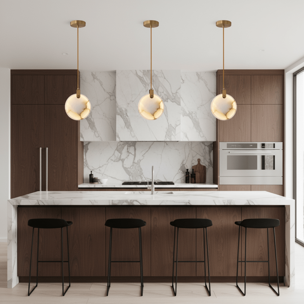 Harvest Alabaster Pendant Lamp – detail 14