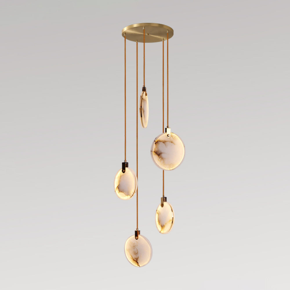 Lampada a sospensione geometrica Falio