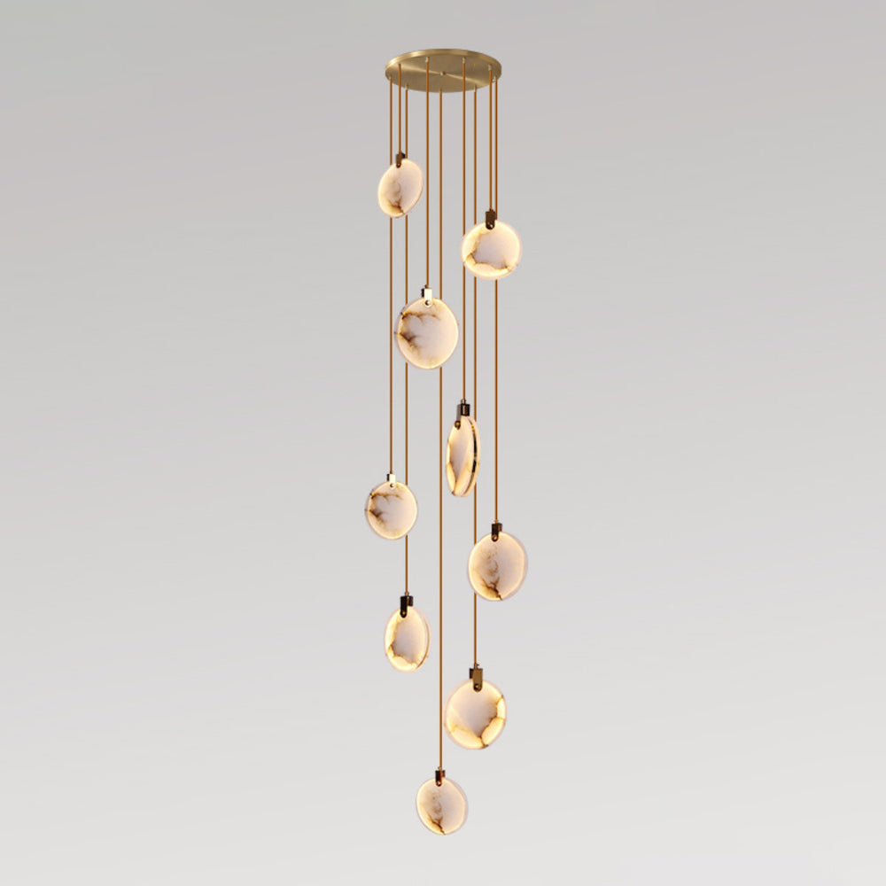 Lampada a sospensione geometrica Falio