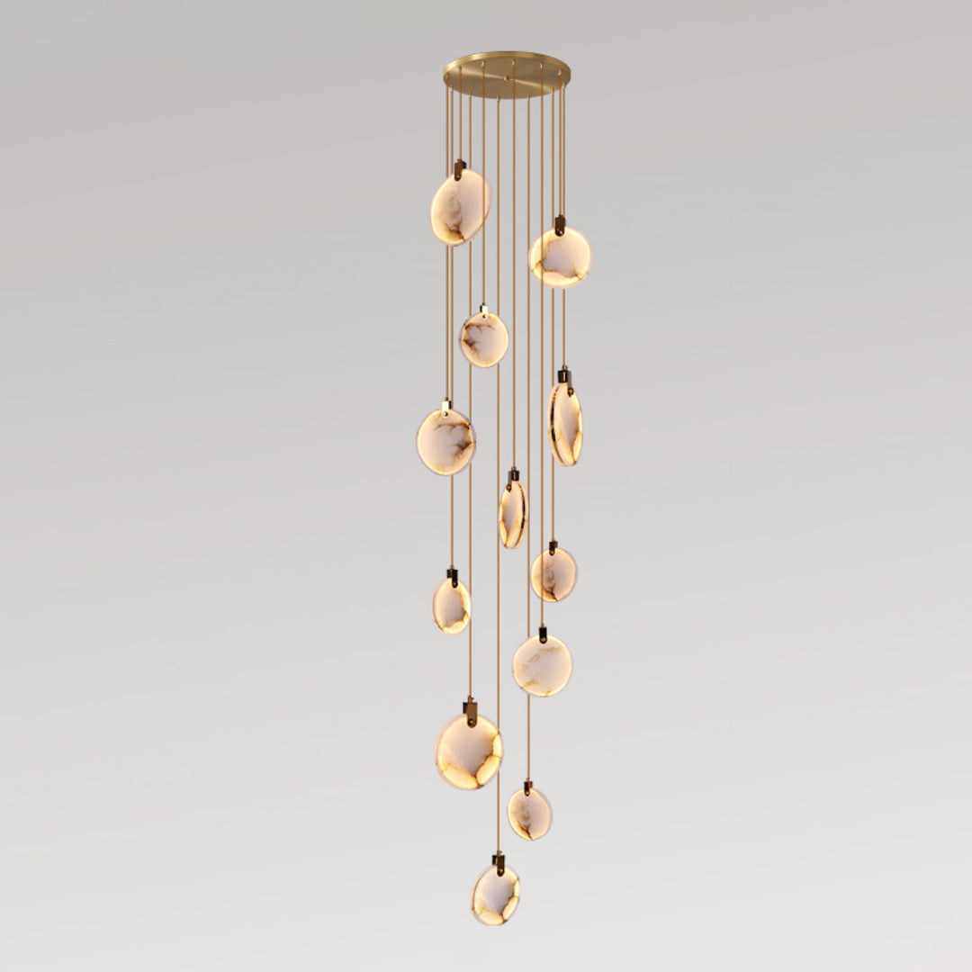 Lampada a sospensione geometrica Falio