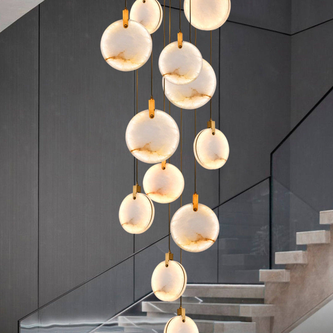 Lampada a sospensione geometrica Falio