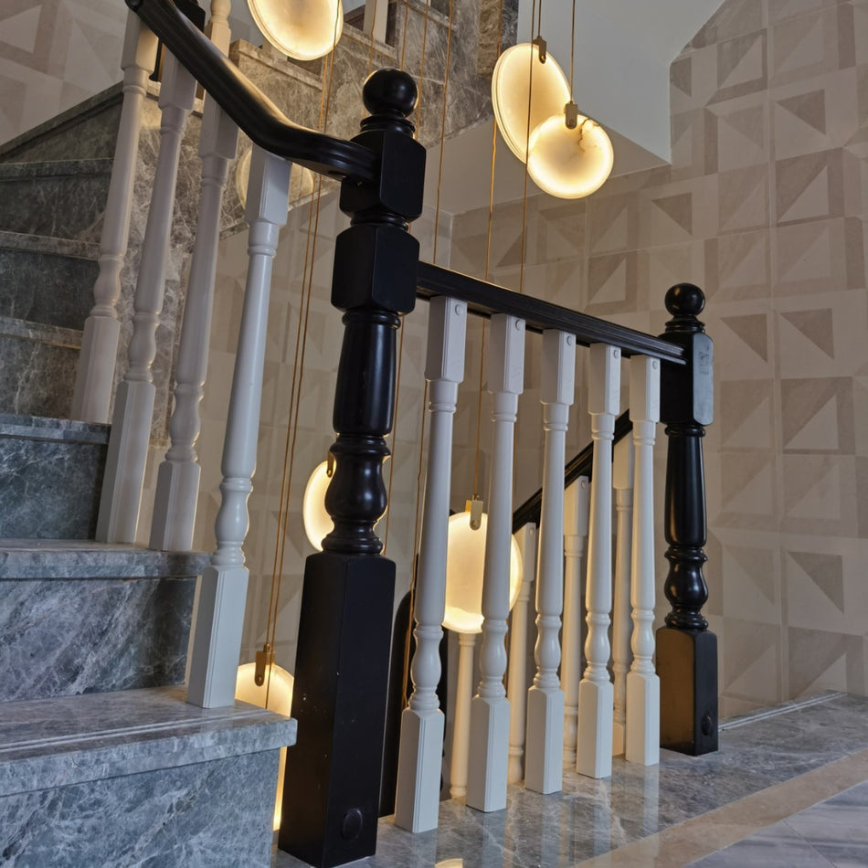 Lampada a sospensione geometrica Falio