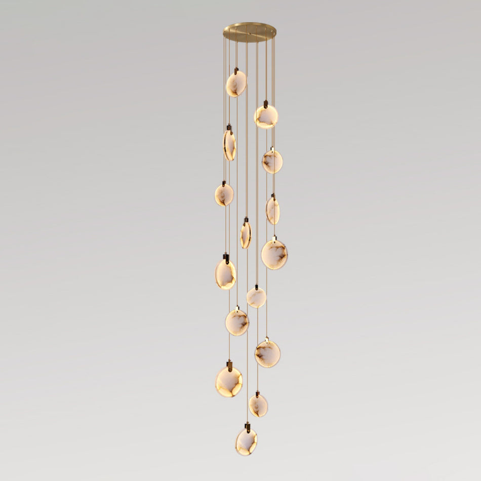 Lampada a sospensione geometrica Falio