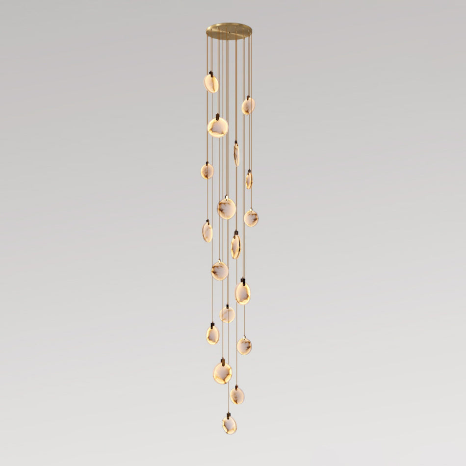 Lampada a sospensione geometrica Falio