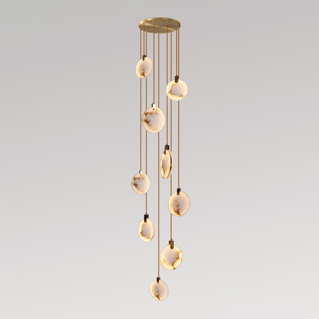 Lampada a sospensione geometrica Falio