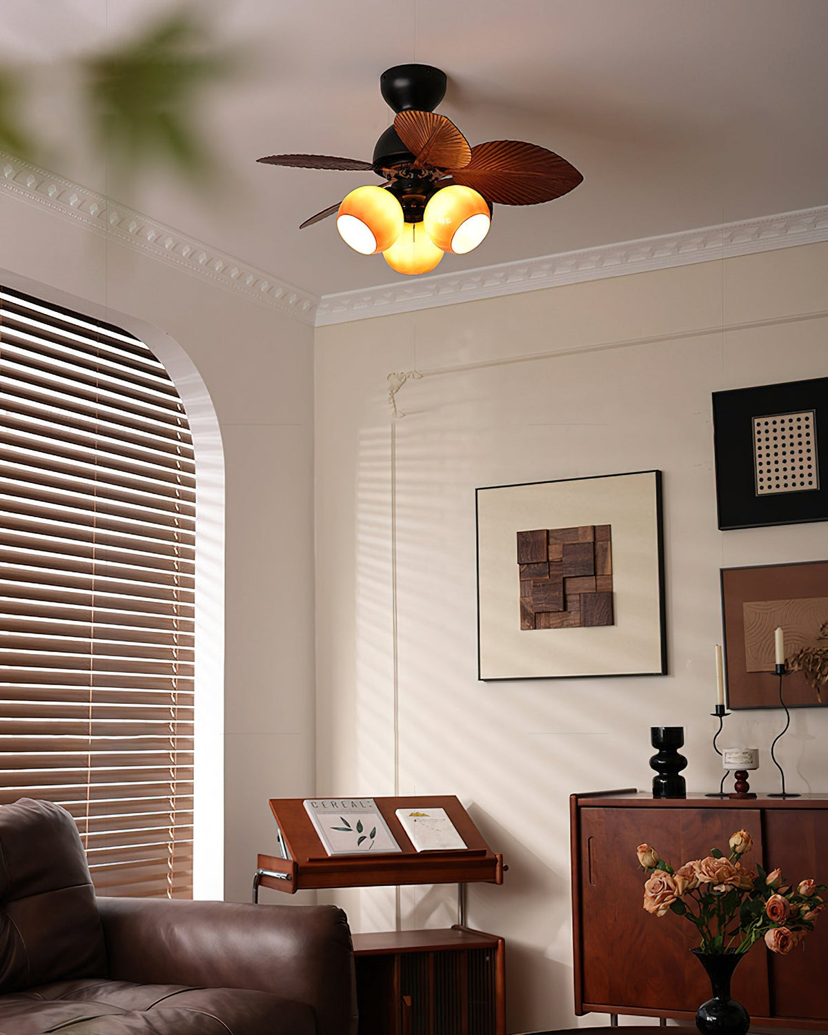 Belize Ceiling Fan Light – detail 11