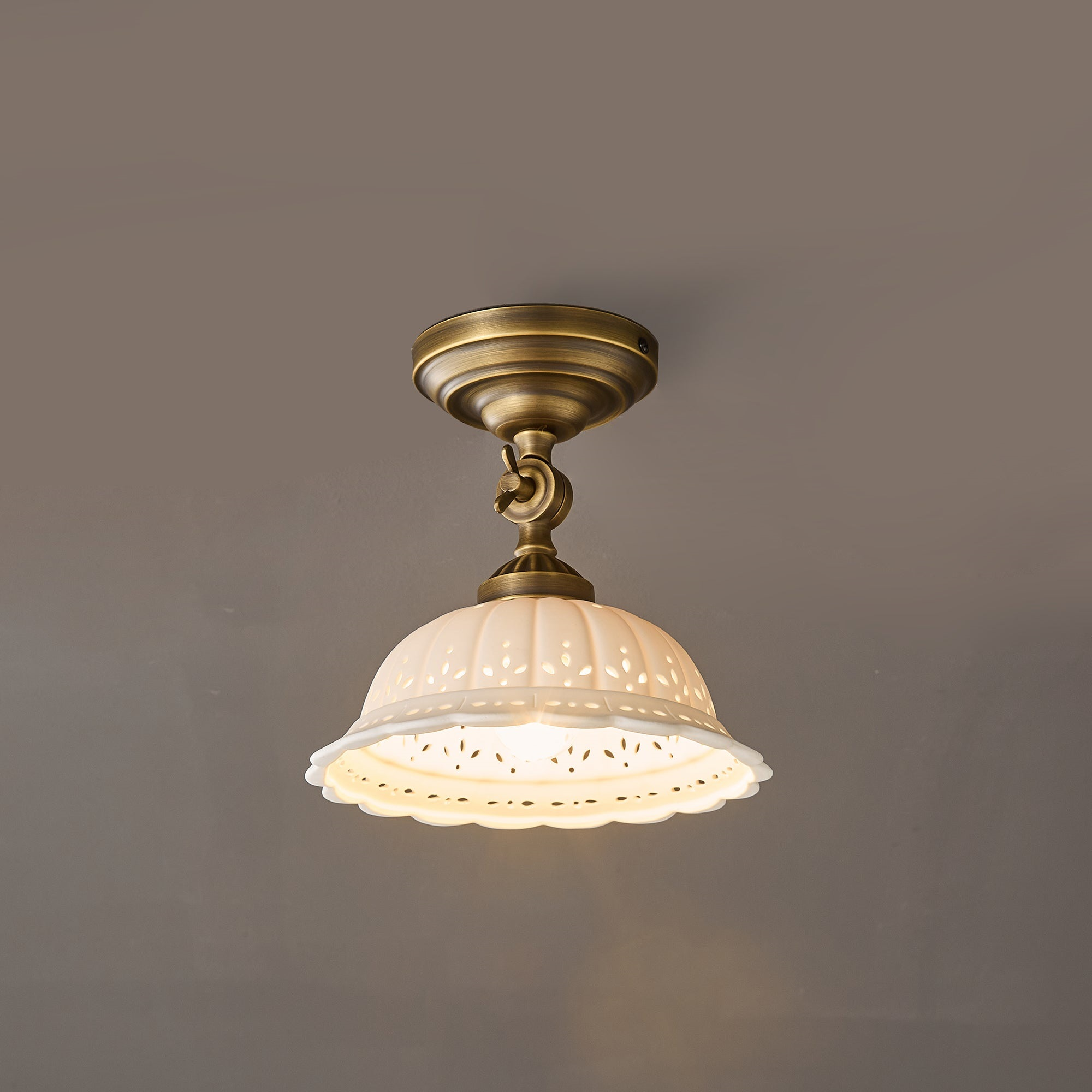 Plafoniera rotonda Mirlia
