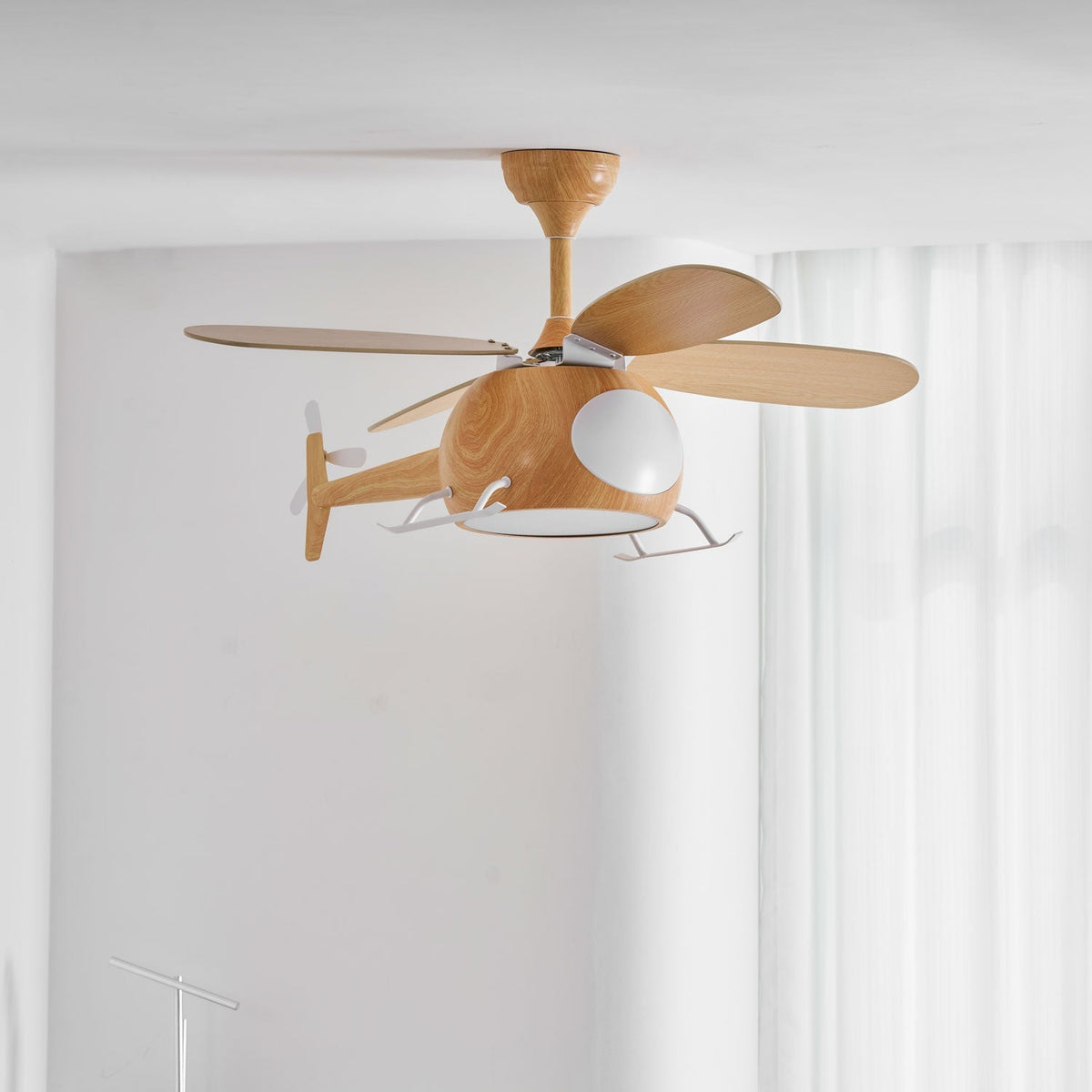 Plafoniera con ventilatore Leessi