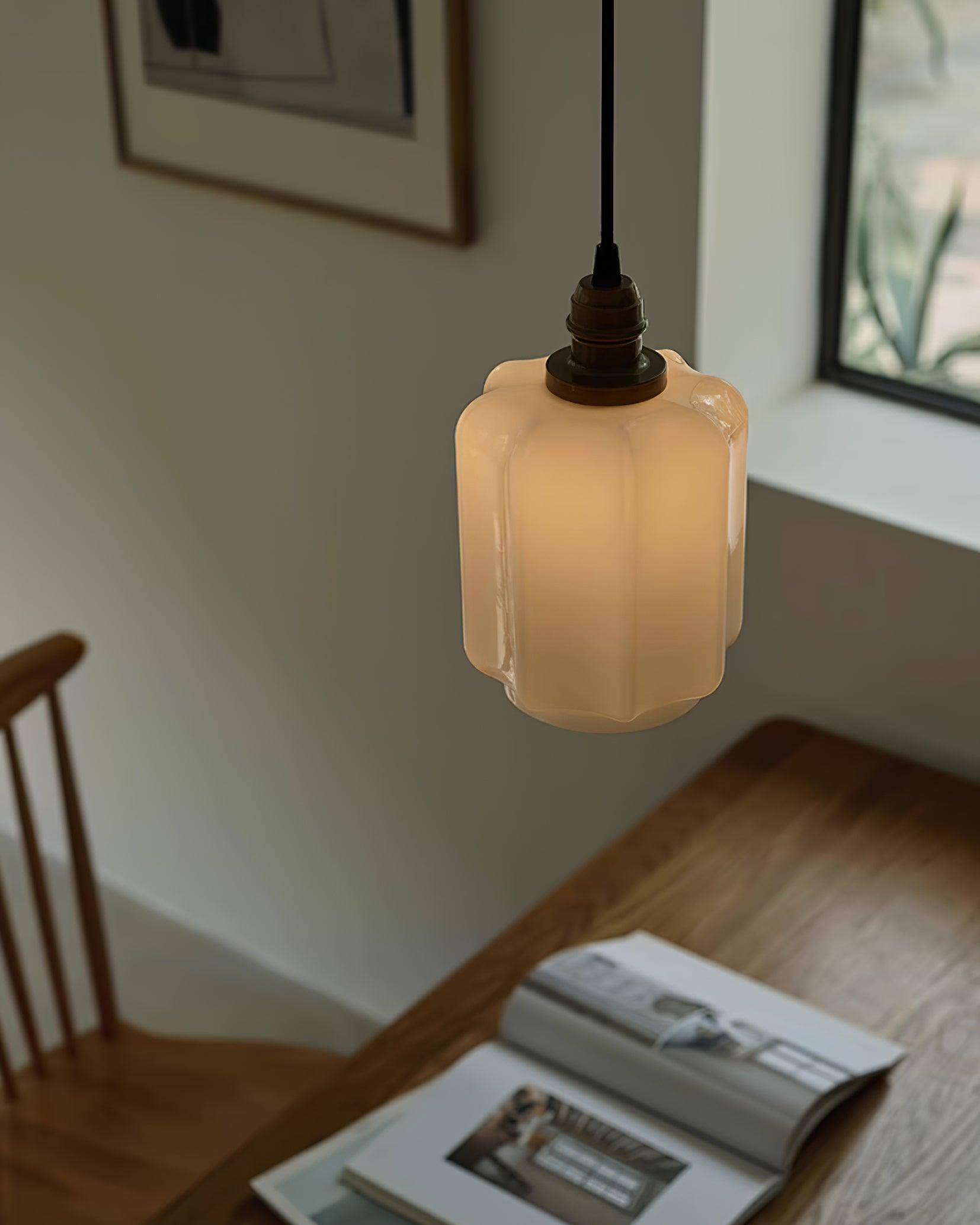 Lampada a sospensione conica Zelelira