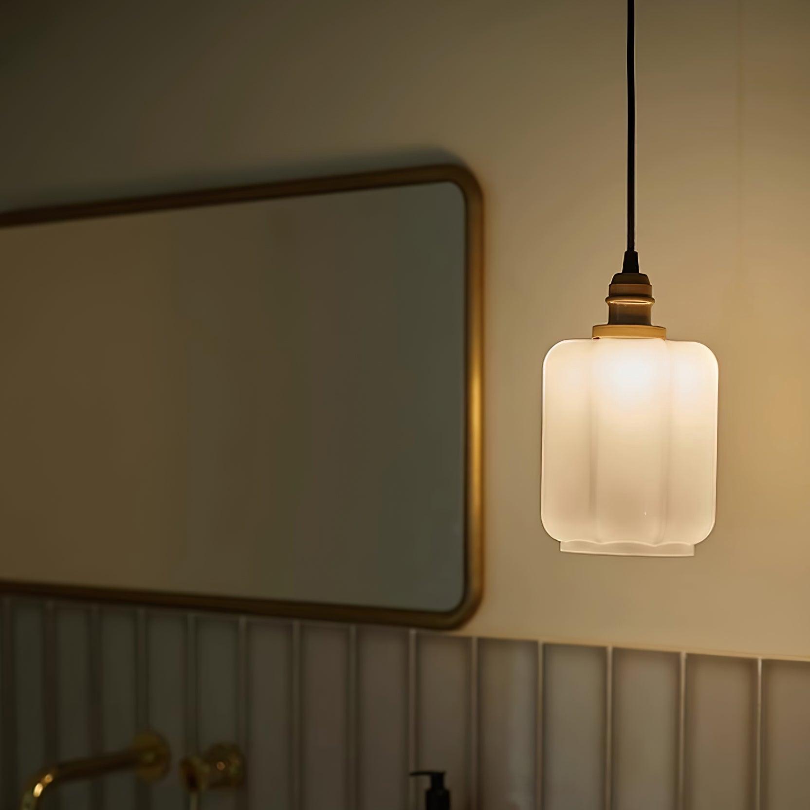 Lampada a sospensione conica Zelelira