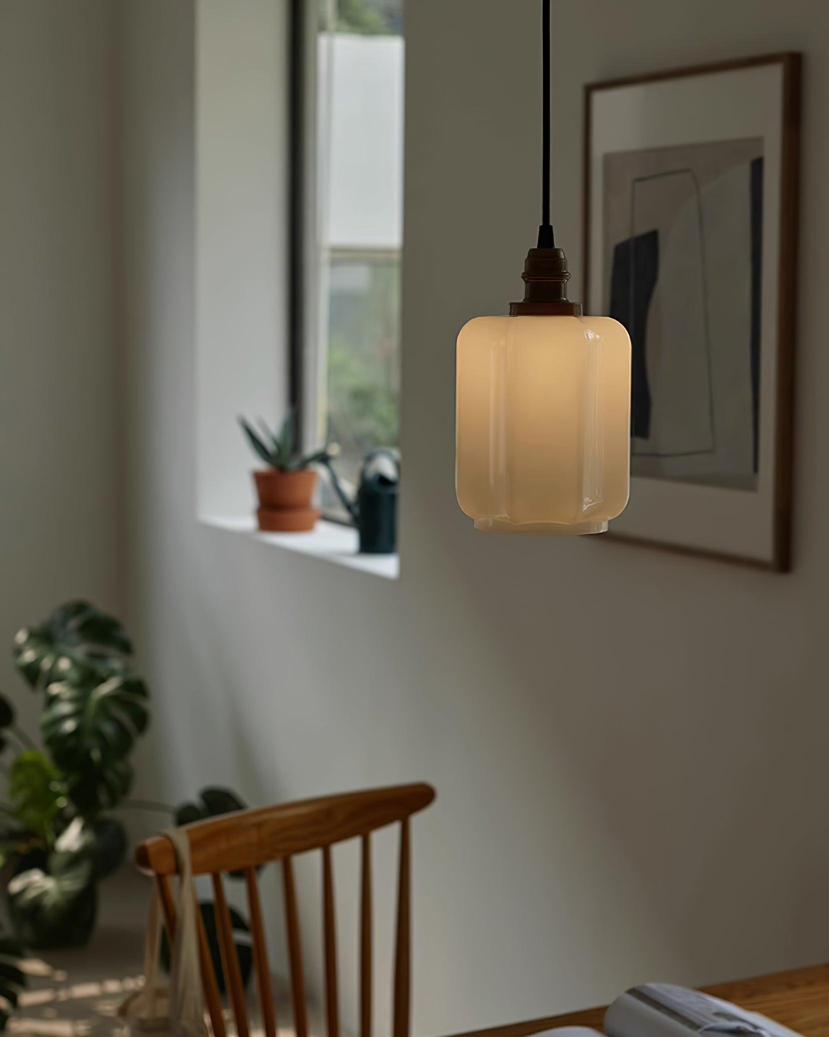Lampada a sospensione conica Zelelira