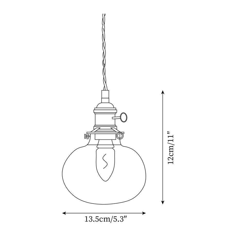 Lampada a sospensione Dolino