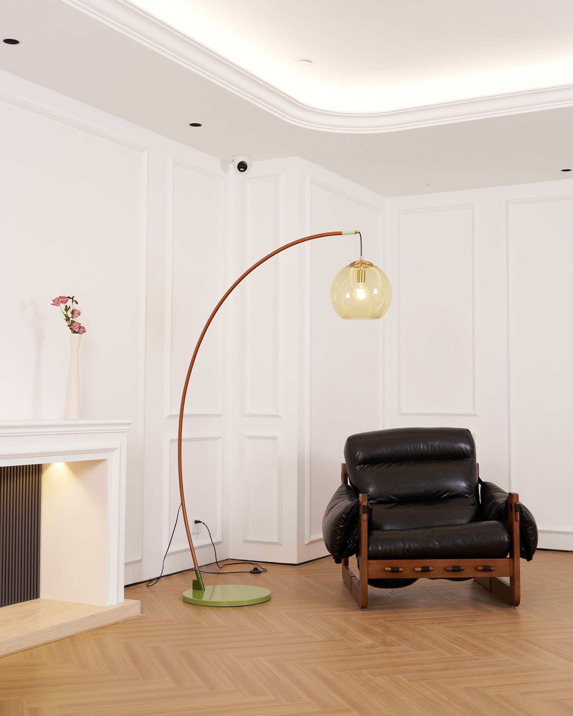 Lampada da terra ad arco Lorienca