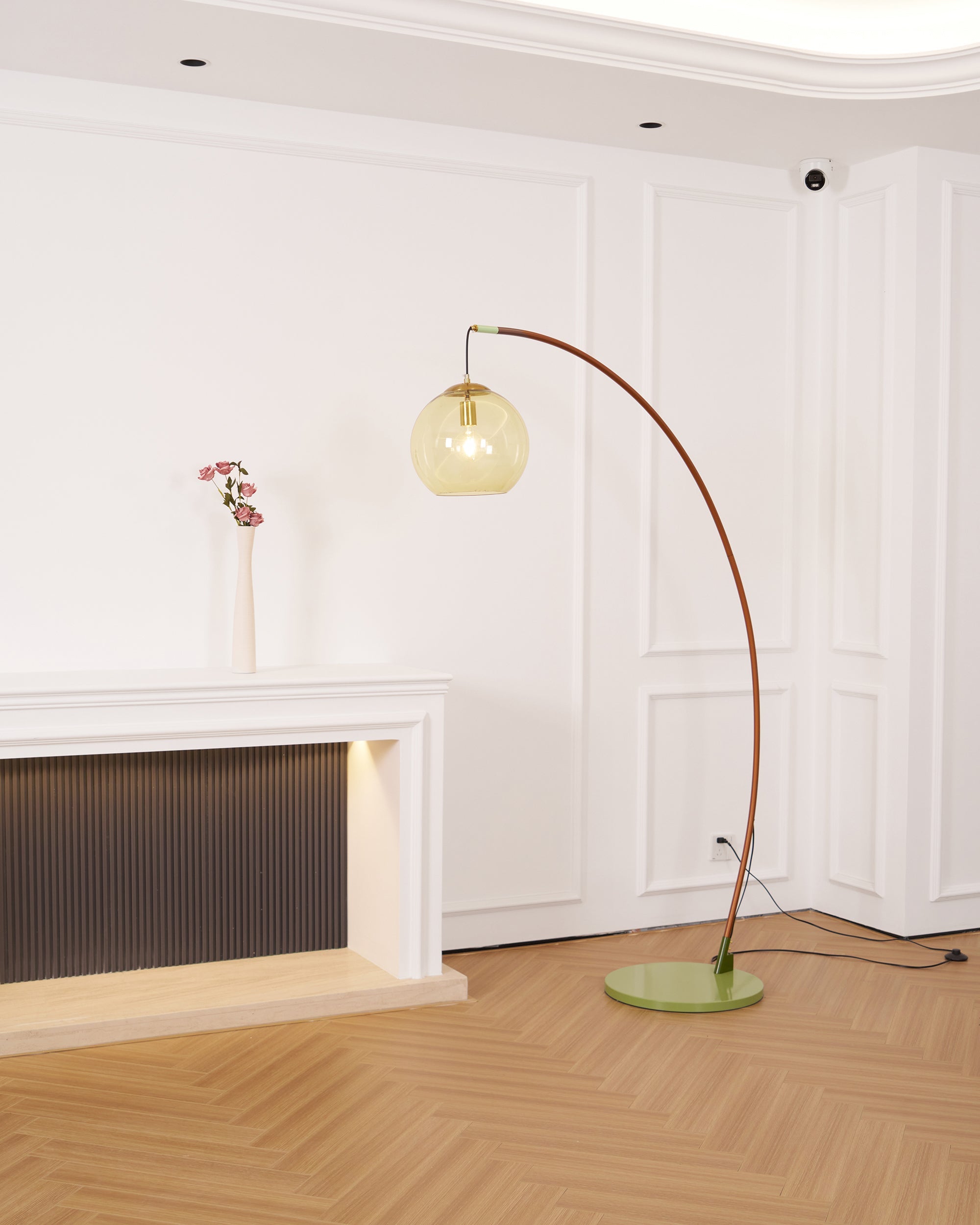 Lampada da terra ad arco Lorienca