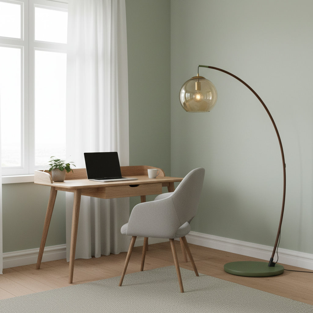 Lampada da terra ad arco Lorienca
