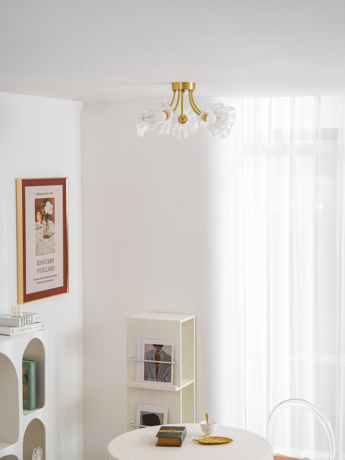 Kalin Flower Glass Ceiling Lamp – detail 30