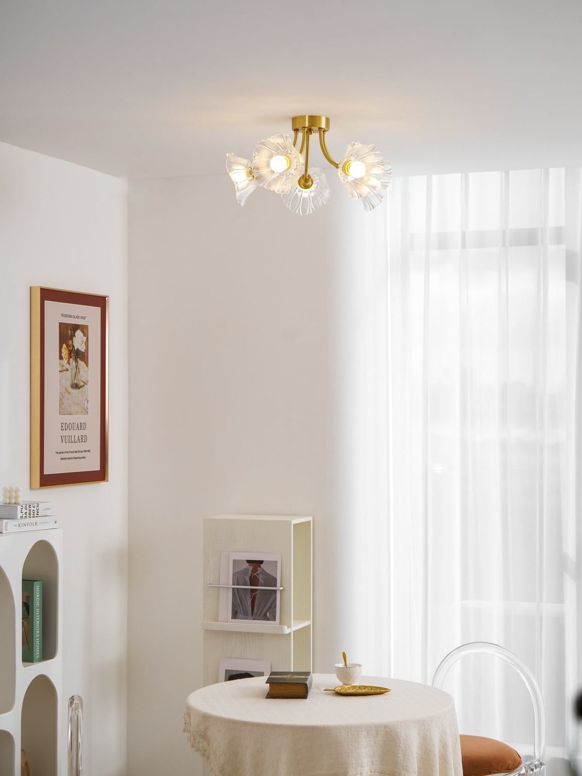 Kalin Flower Glass Ceiling Lamp – detail 28