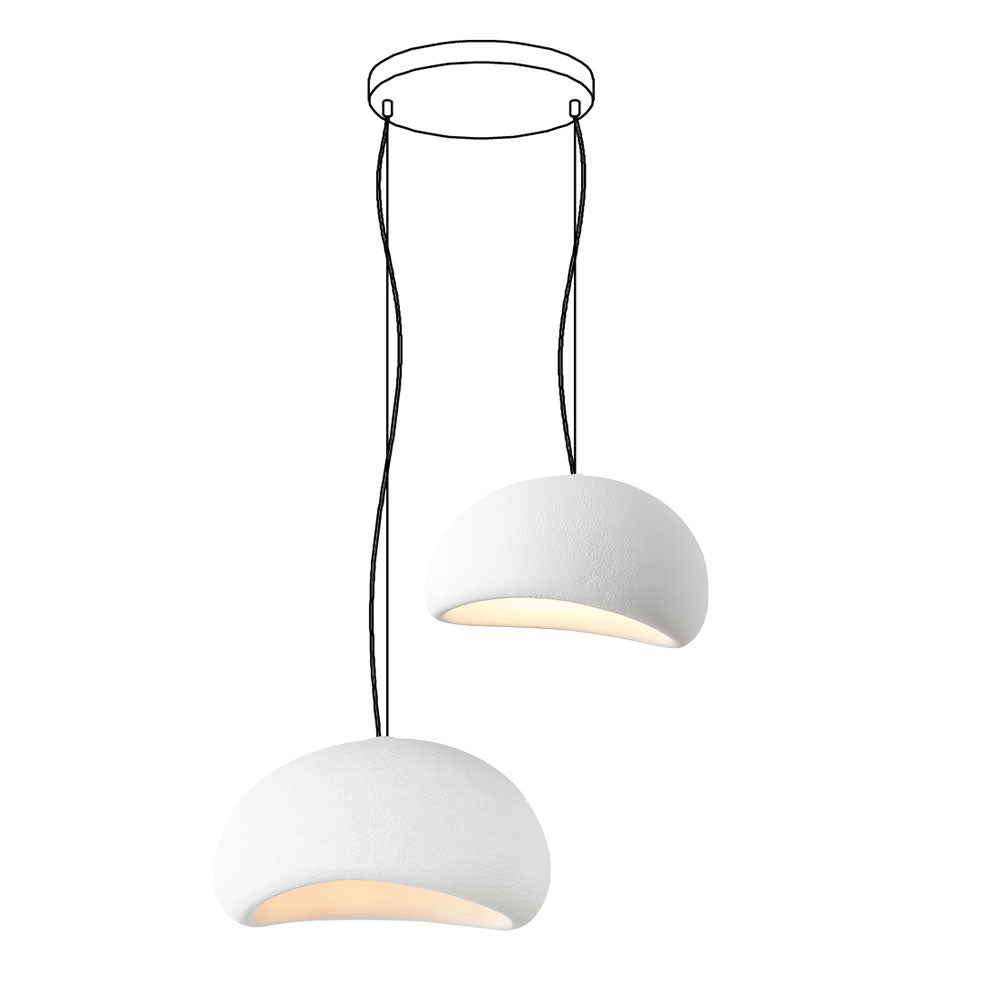 Lampadario organico Verenola