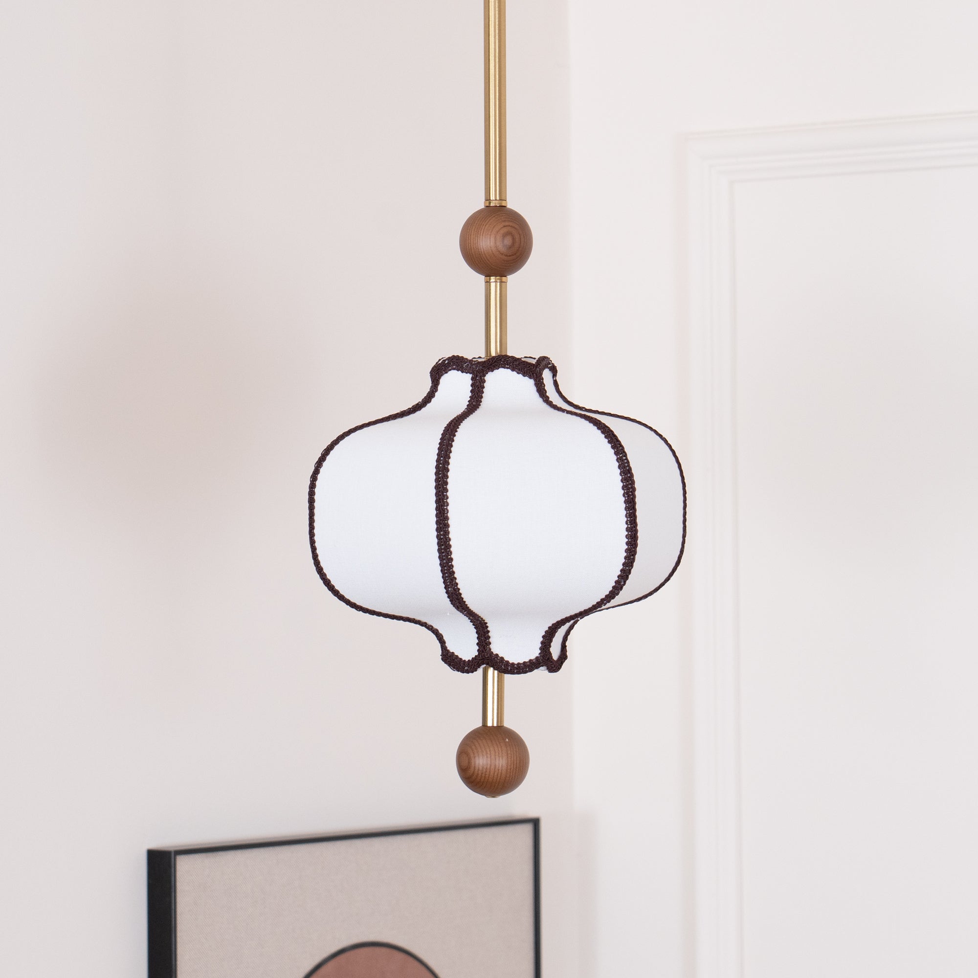 Lampada a sospensione lanterna Rouvo