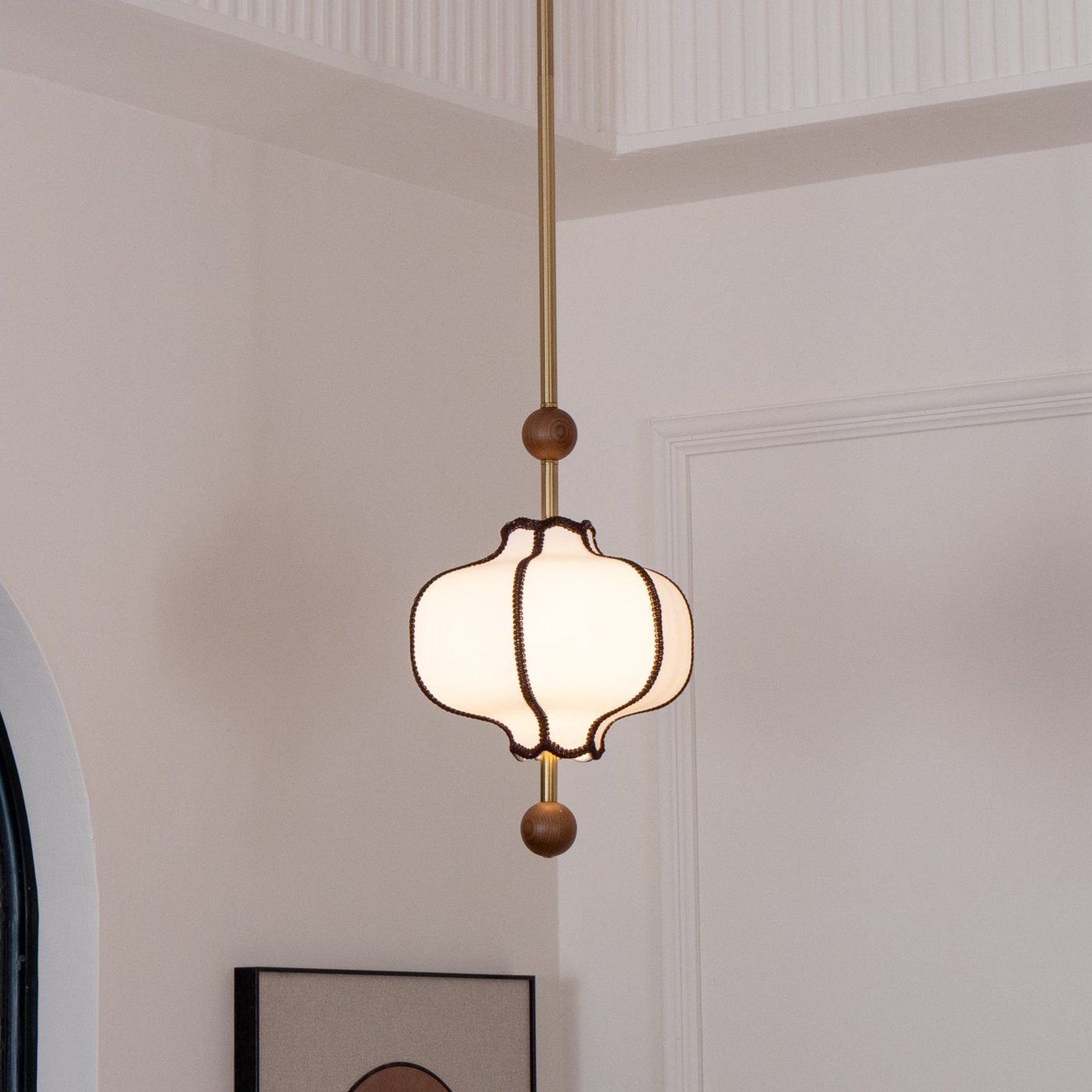 Lampada a sospensione lanterna Rouvo