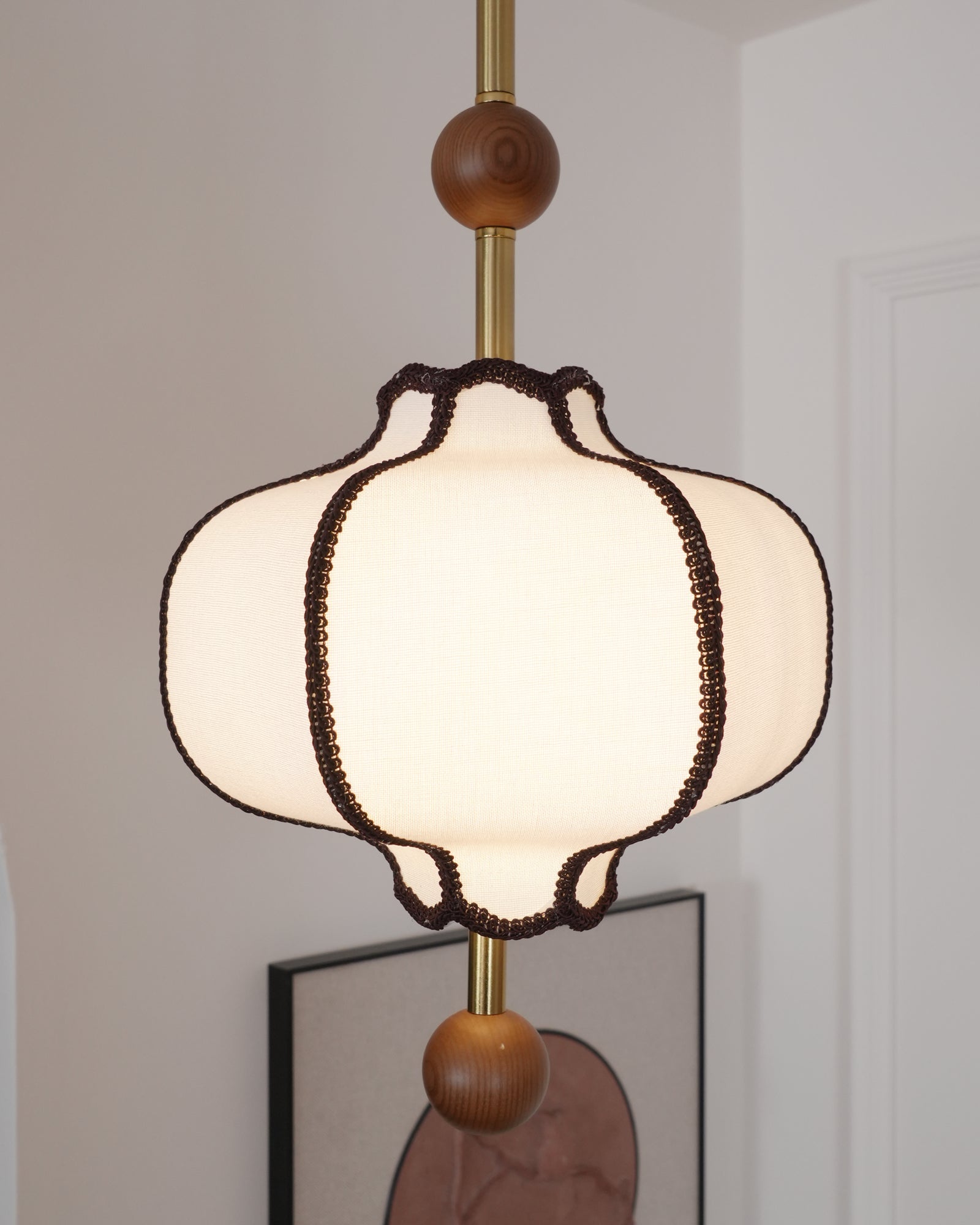 Lampada a sospensione lanterna Rouvo