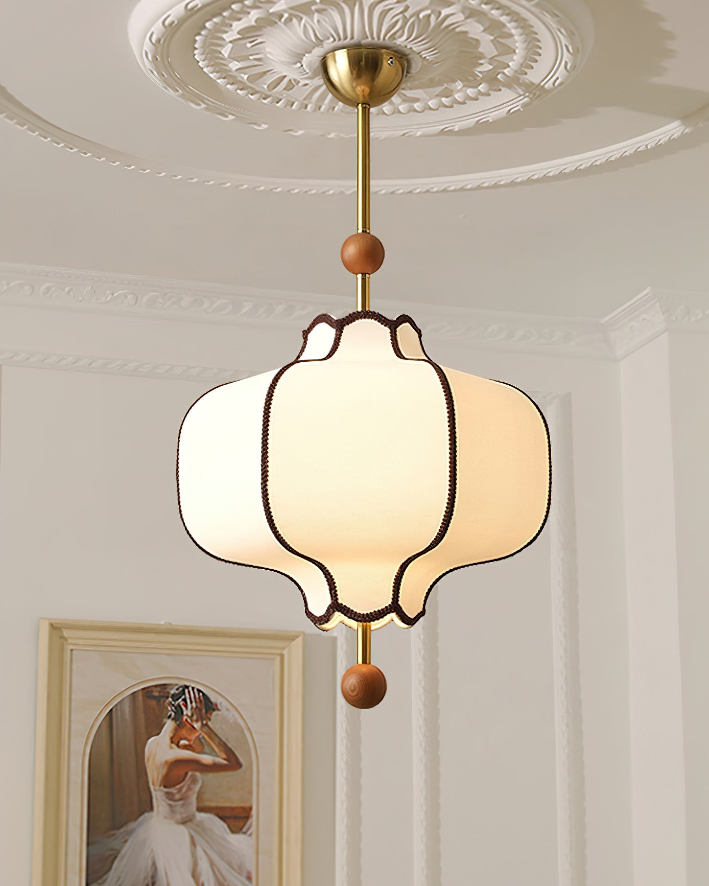 Lampada a sospensione lanterna Rouvo