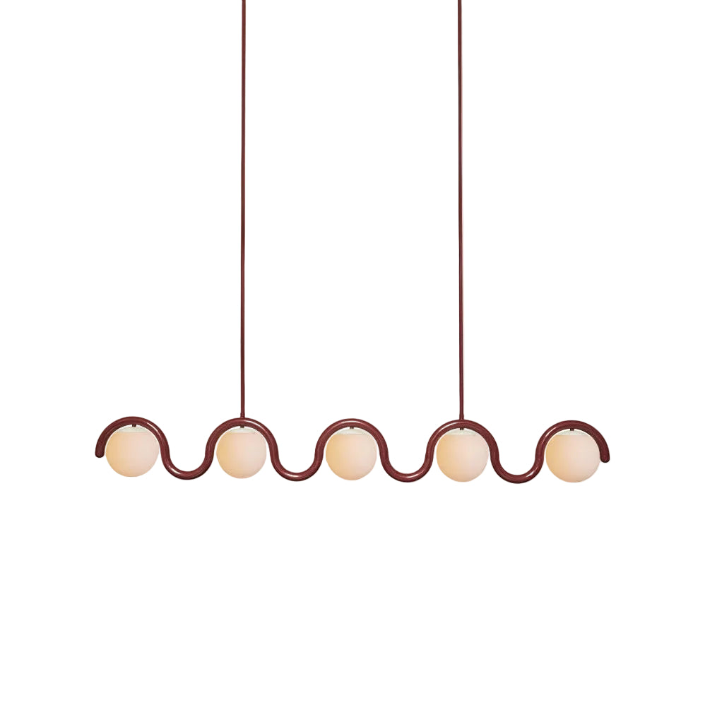 Lampadario lineare Filome