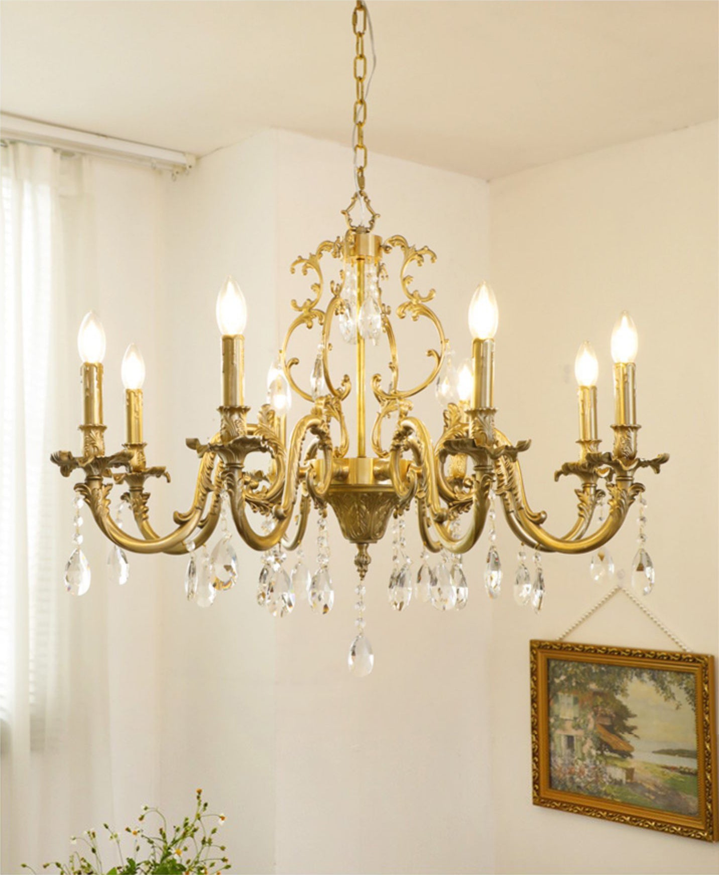 Lampadario classico Feneli