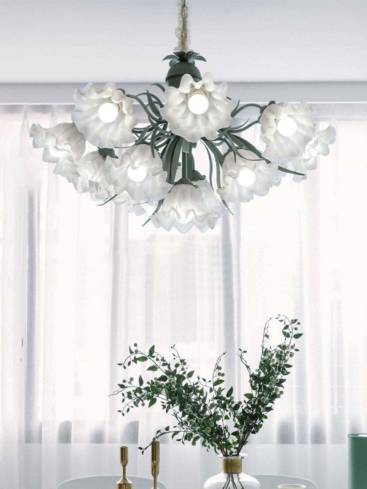 Lily of the Valley Flower Chandelier – detail 40