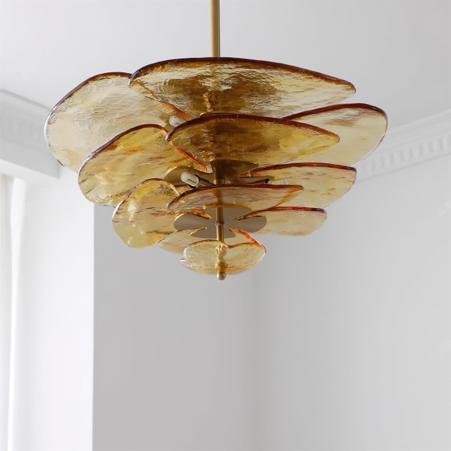 Lampadario a cascata Velenessa