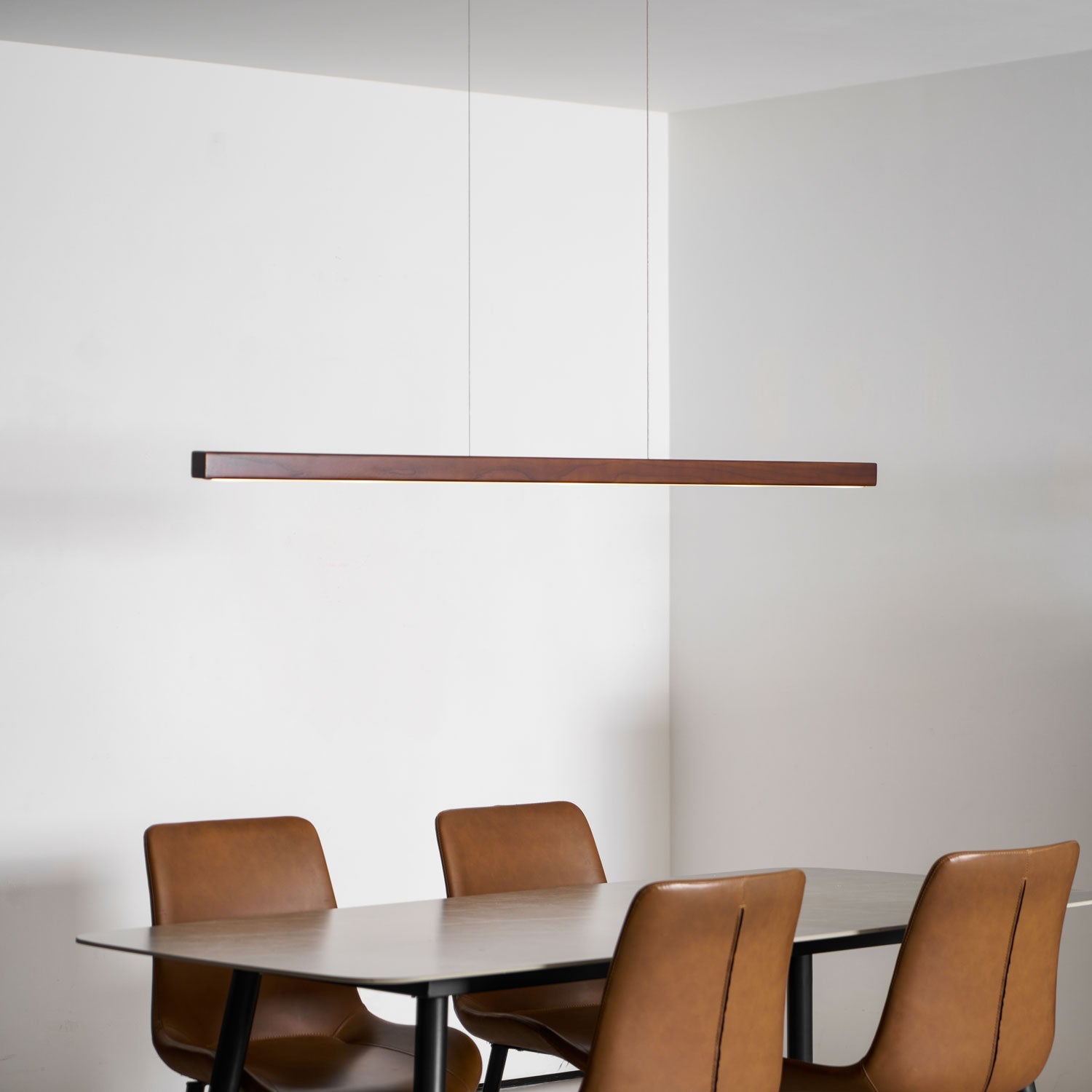 Lampada a sospensione lineare Lioriiro