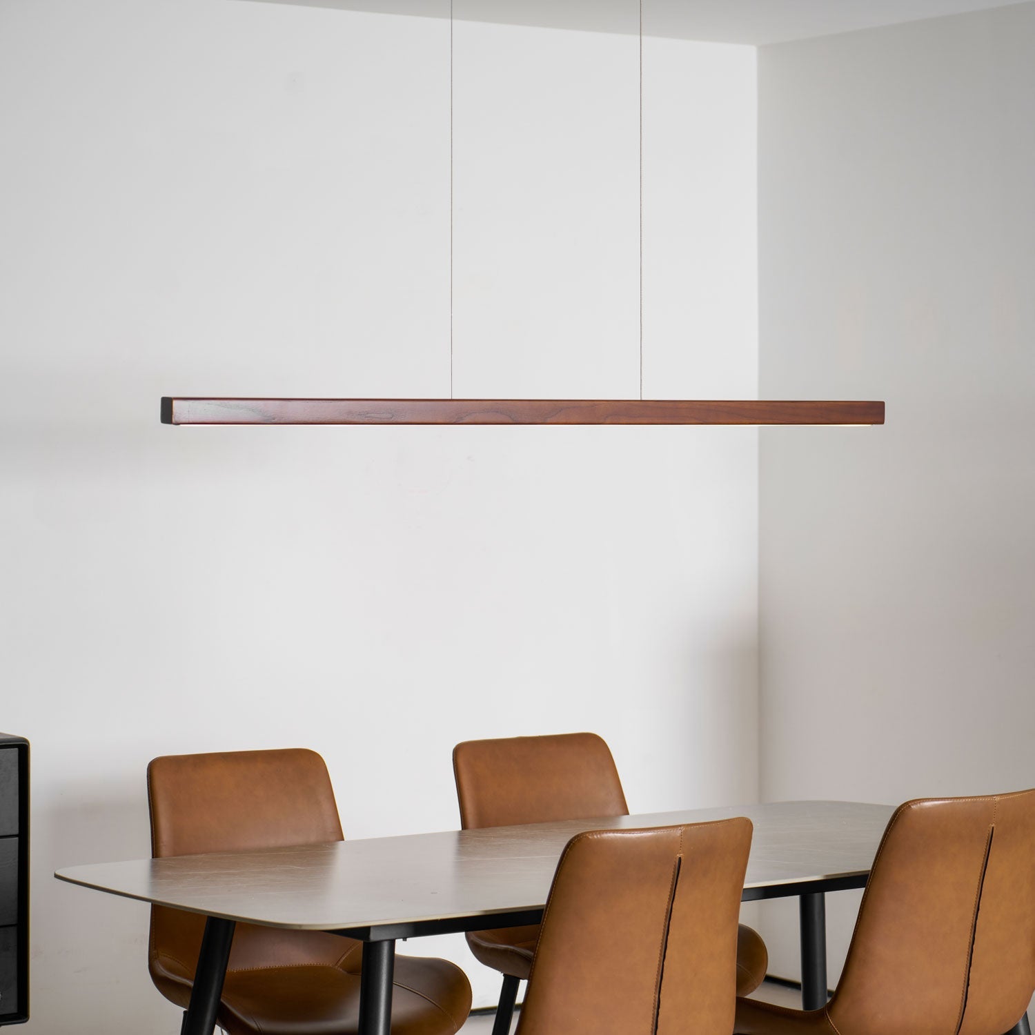 Lampada a sospensione lineare Lioriiro