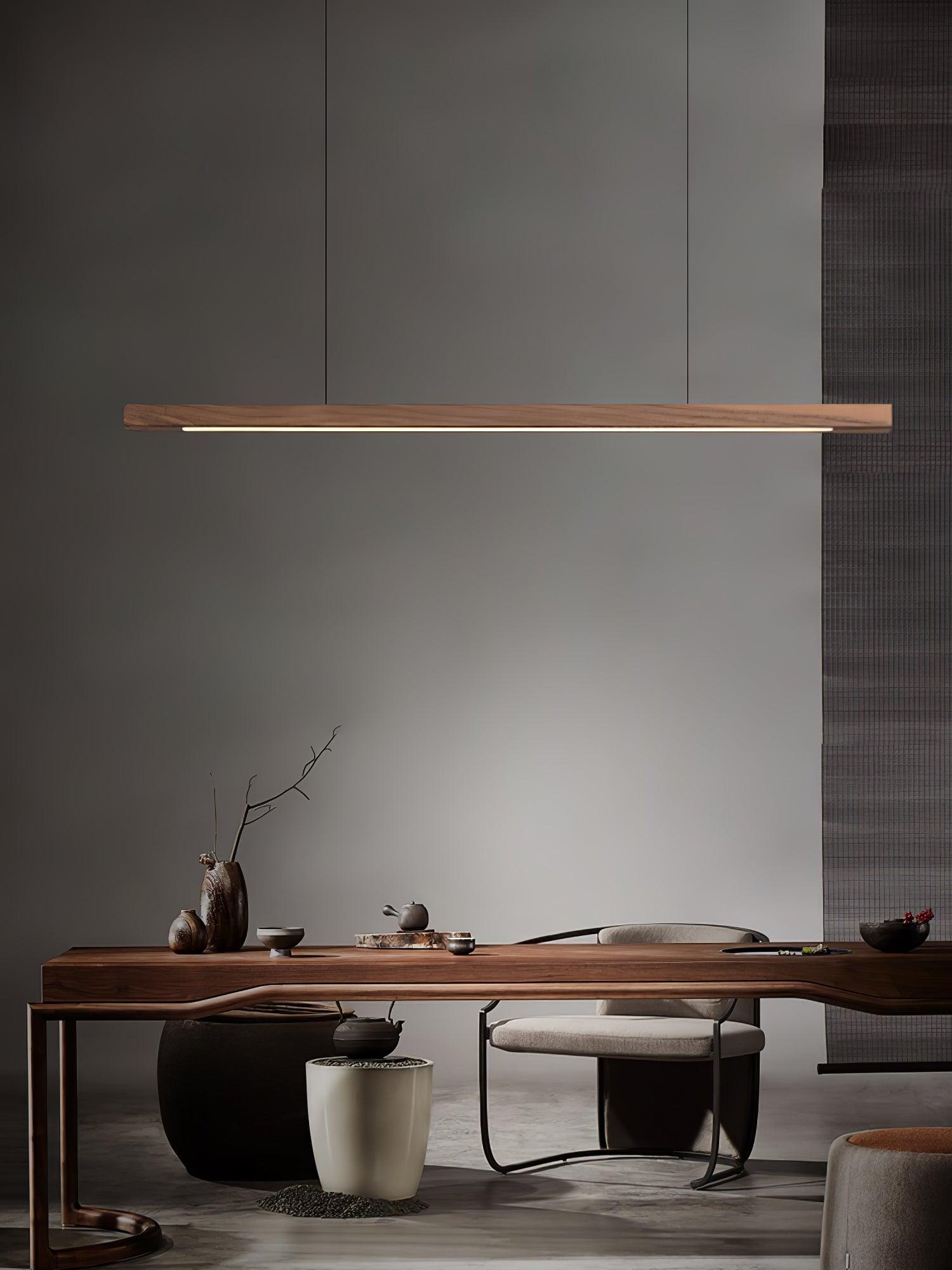Lampada a sospensione lineare Lioriiro