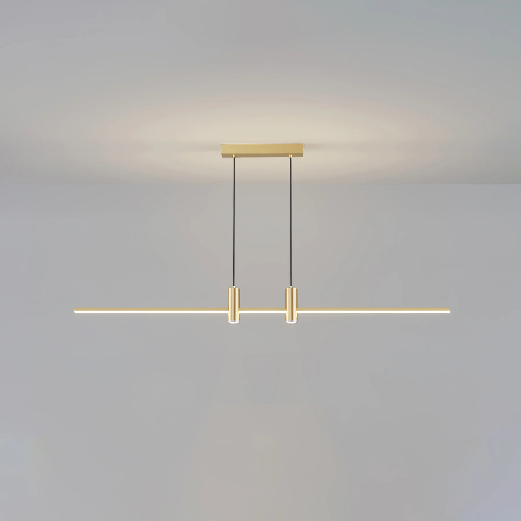 Lampada a sospensione lineare Chiisali