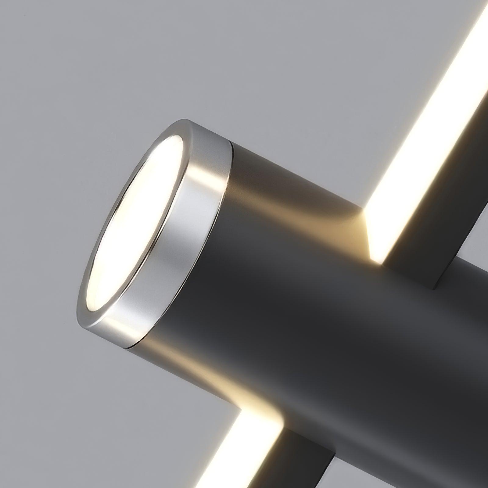 Lampada a sospensione lineare Chiisali