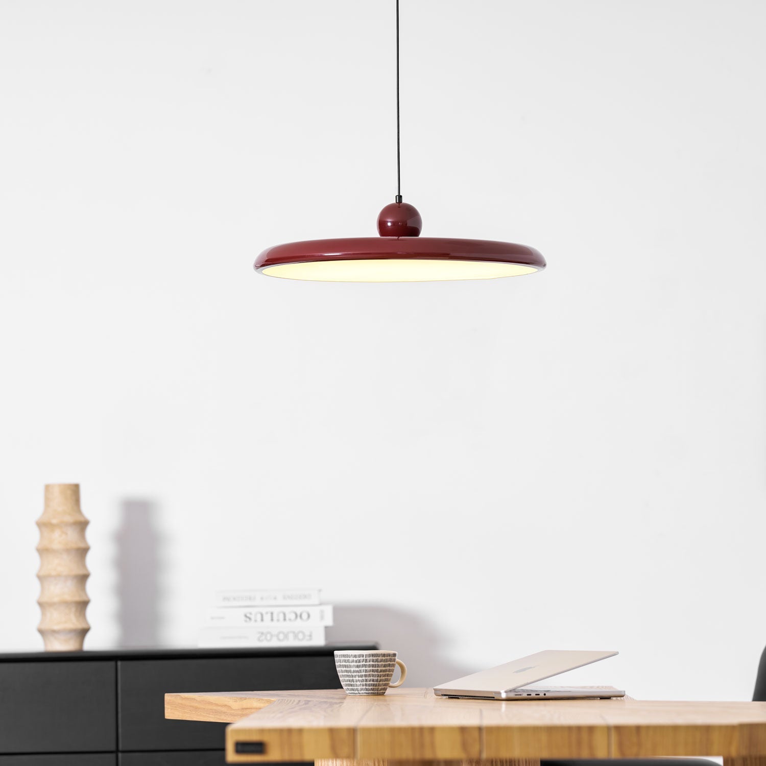 Lampada a sospensione rotonda Ororella