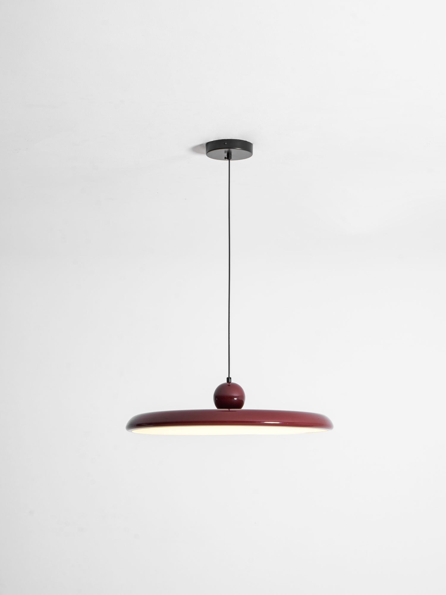Lampada a sospensione rotonda Ororella