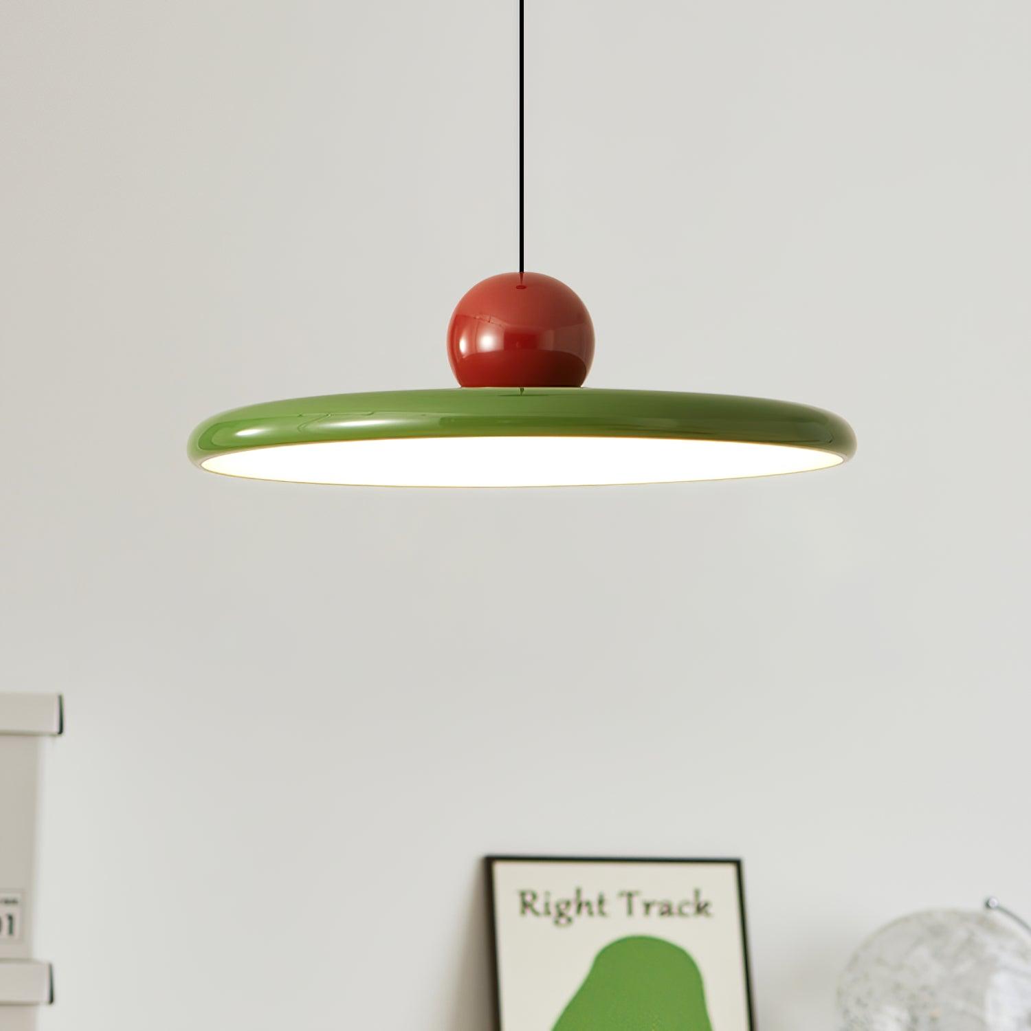 Lampada a sospensione rotonda Ororella