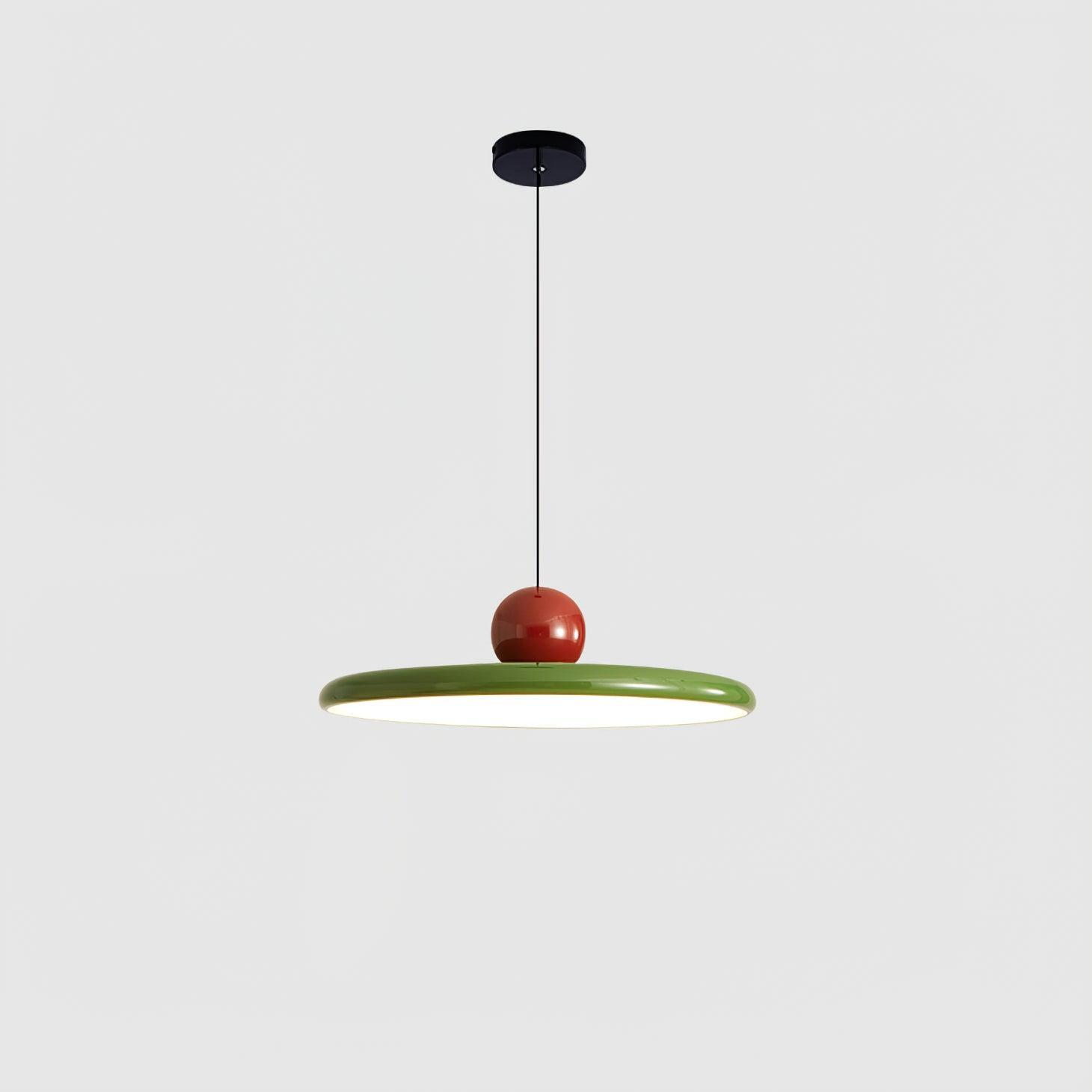 Lampada a sospensione rotonda Ororella