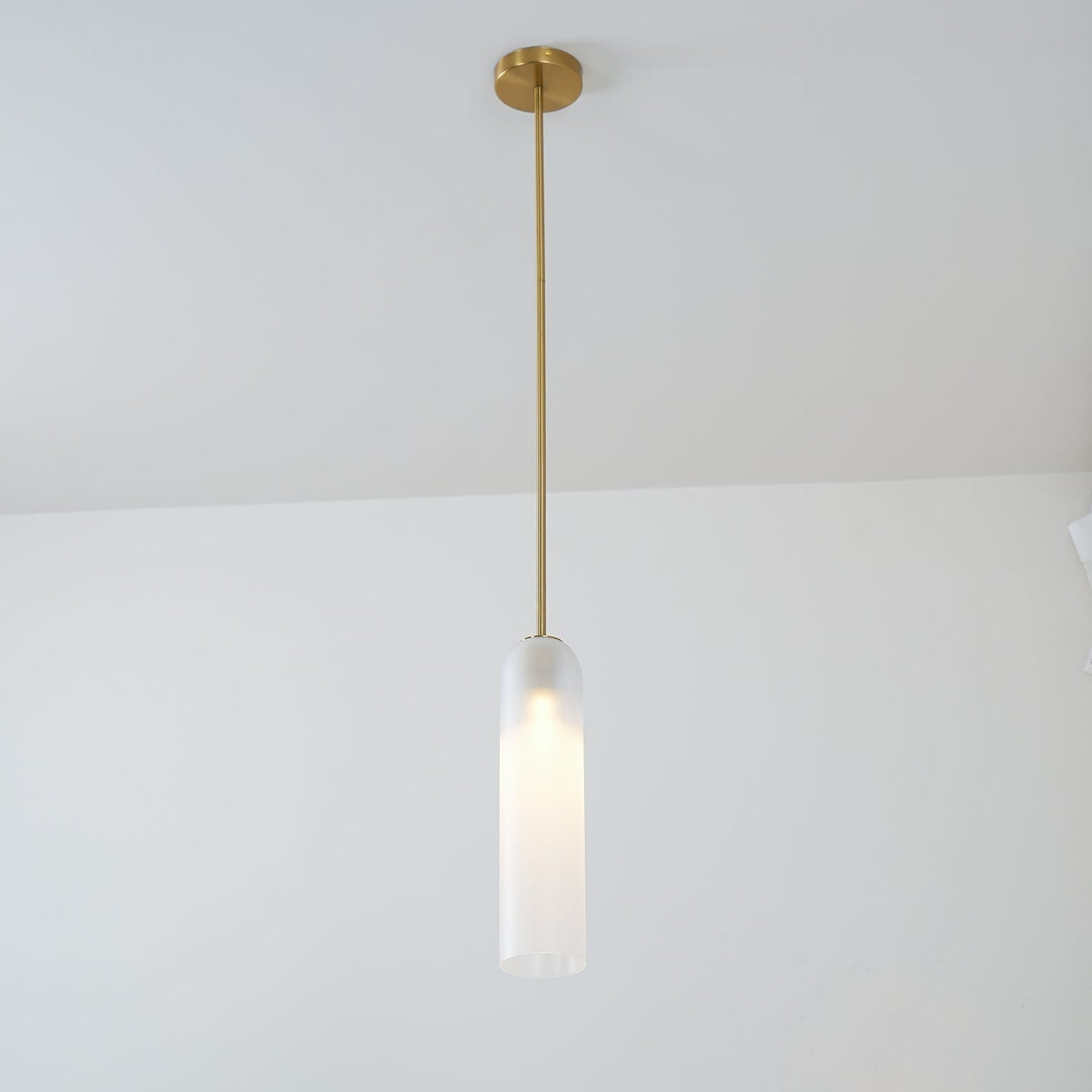 Long Tube Glass Pendant Light – detail 9