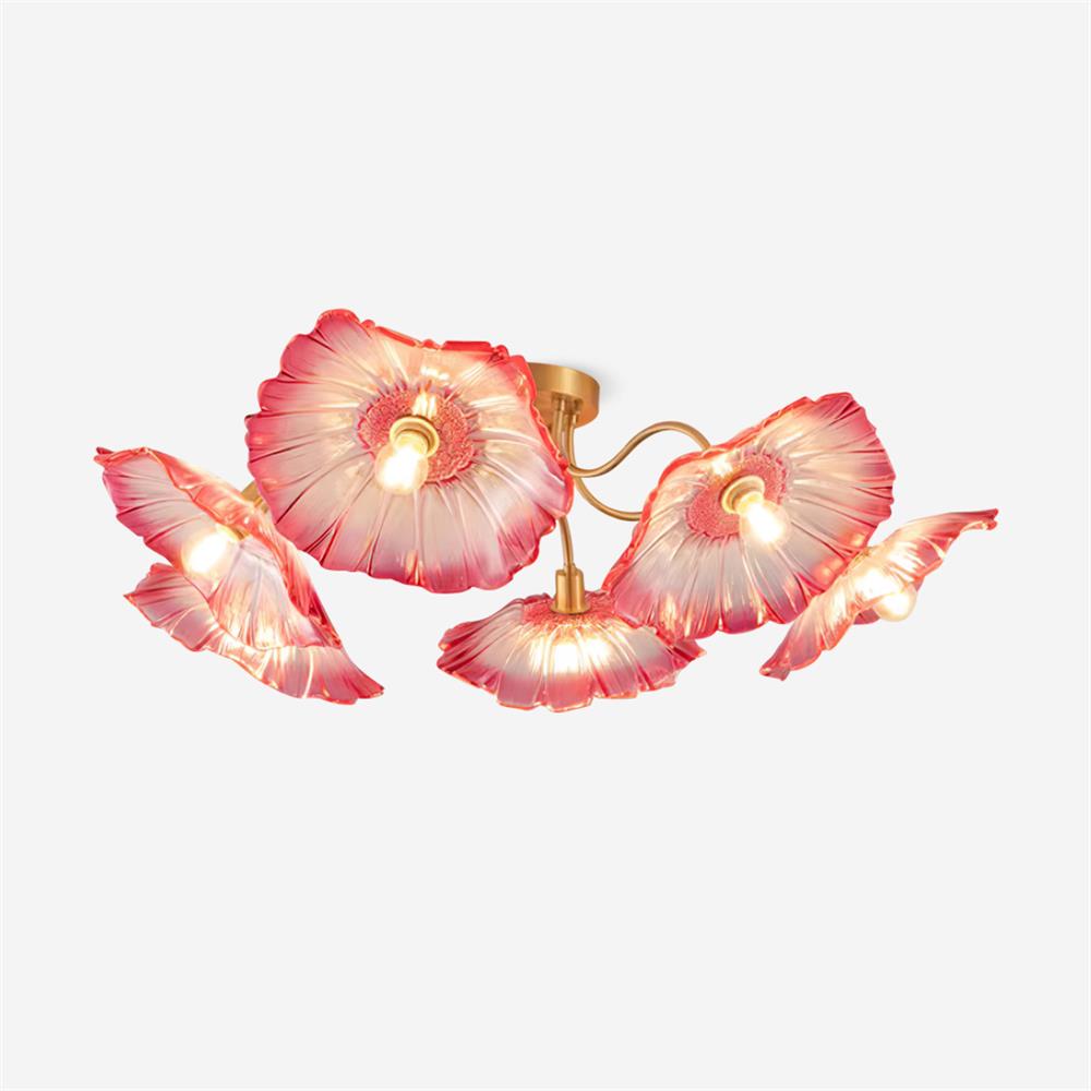 Plafoniera floreale Deleroli